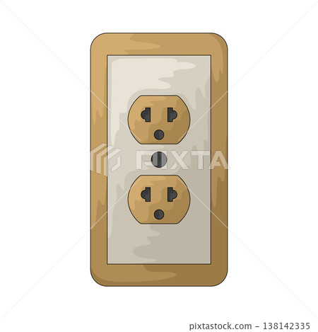 Illustration of Power Outlet 138142335