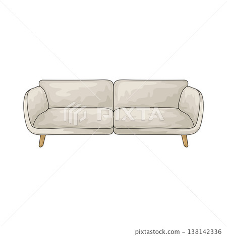 Illustration of Sofa 138142336