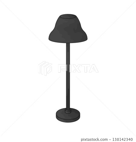 Illustration of Floor lamp 138142340
