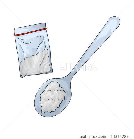 Illustration of Heroin Illustration of Heroin 138142853