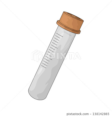 Illustration of Test Tube Illustration of Test Tube 138142865