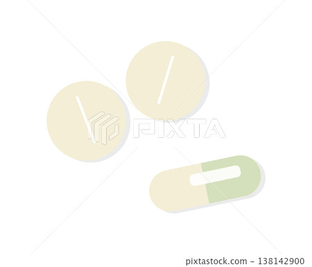Illustration of medicine for drinking 138142900