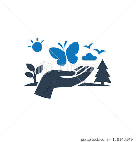 Nature Preservation Harmony Icon 138143149