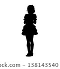 女偶像的剪影姿勢 138143540