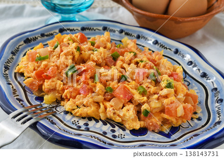 Huevos a la mexicana, Mexican food Huevos a la mexicana, Mexican food 138143731