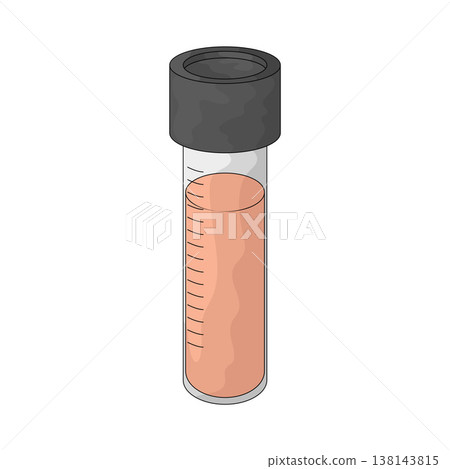 Illustration of Test Tube 138143815