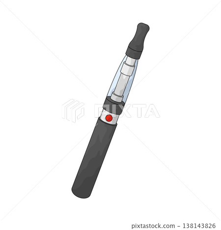 Illustration of Vape Pen Illustration of Vape Pen 138143826