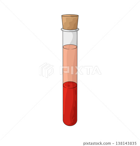 Illustration of Blood Sample 138143835
