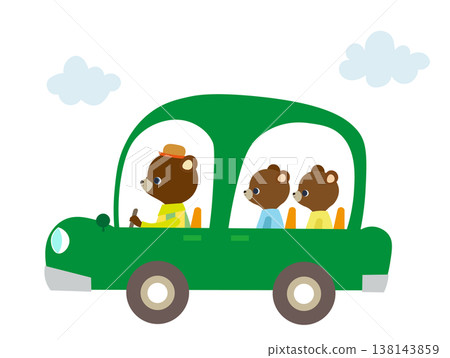 熊和汽車 熊和汽車 138143859