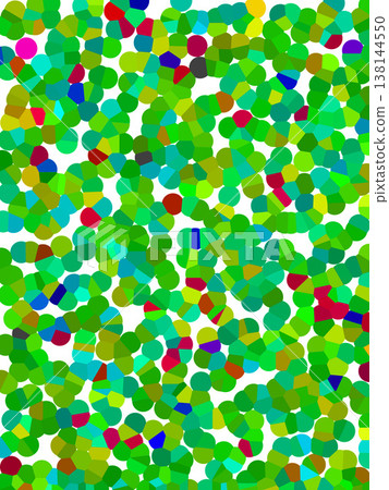 Colorful background material with random polka dots Colorful background material with random polka dots 138144550