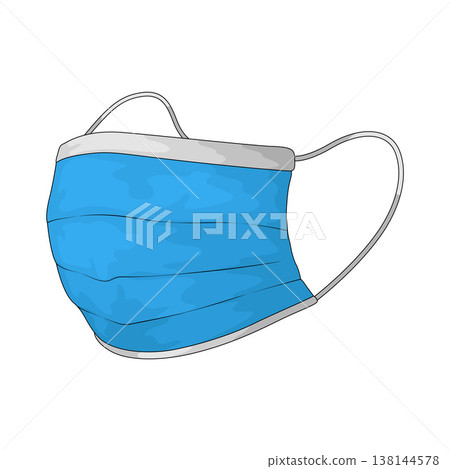 Illustration of Medical Mask 138144578