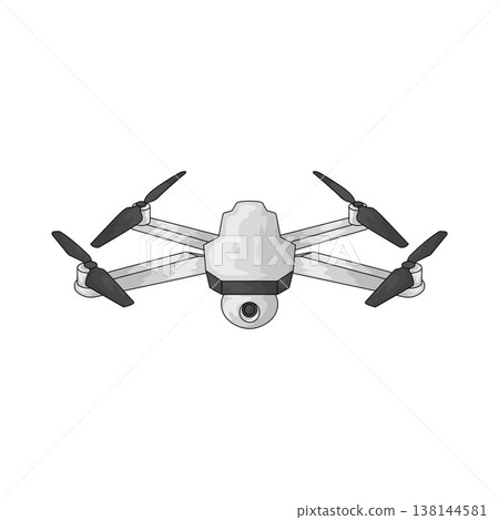 Illustration of Drone 138144581