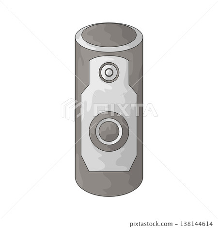 Illustration of doorbell 138144614