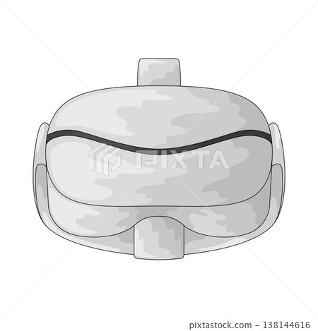 Illustration of vr headset 138144616