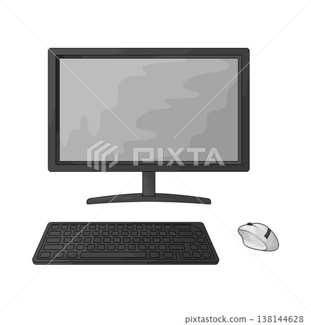Illustration of Computer 138144628