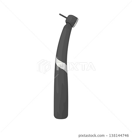 Illustration of Tooth Drill Illustration of Tooth Drill 138144746