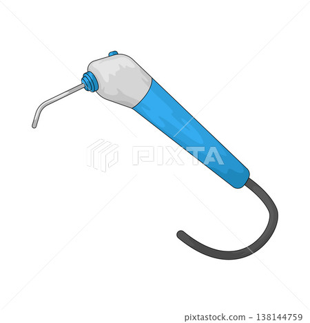 Illustration of Dental Suction Illustration of Dental Suction 138144759