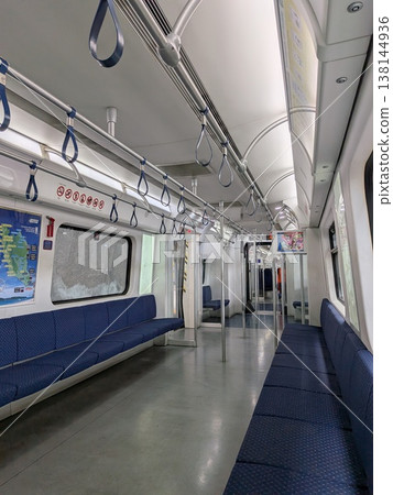 Inside a train in Malaysia 138144936