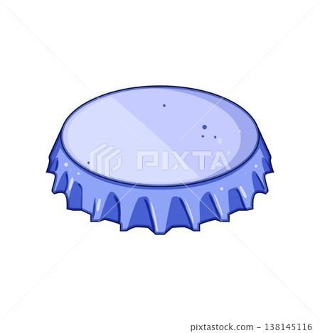 Bottle cap closing drink container illustration Bottle cap closing drink container illustration 138145116