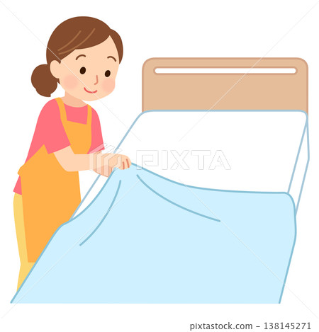 換床單的女人(護理員) 換床單的女人(護理員) 138145271