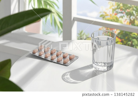 養成在晨光中服用處方藥的習慣。合理用藥、健康管理以及根據醫囑進行自我用藥。 138145282