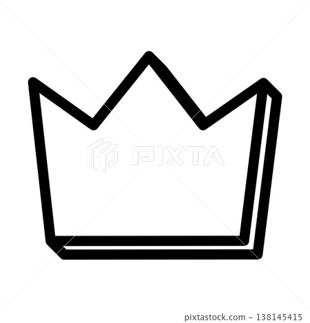Three-dimensional crown Three-dimensional crown 138145415