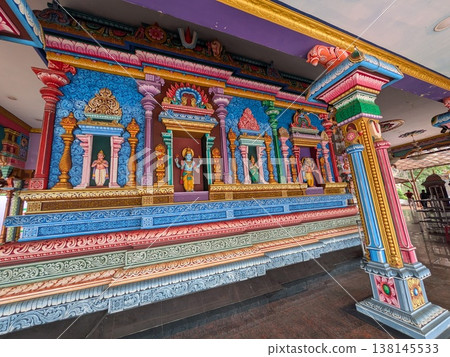 Hindu temple near Batu Caves Hindu temple near Batu Caves 138145533