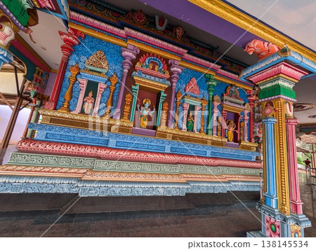 Hindu temple near Batu Caves Hindu temple near Batu Caves 138145534