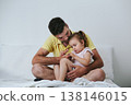 Father and daughter 138146015