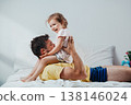 Father and daughter spending quality time 138146024