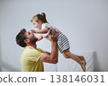 Father and daughter spending quality time 138146031