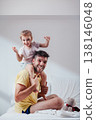 Father and daughter spending quality time 138146048