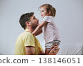 Father and daughter spending quality time 138146051