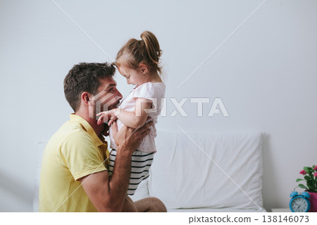 Father and daughter spending quality time Father and daughter spending quality time 138146073
