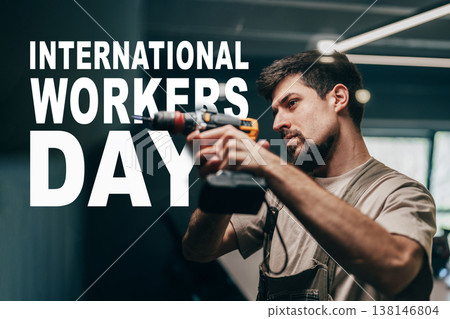 Celebrating international workers day and the contributions of workers in various fields 138146804