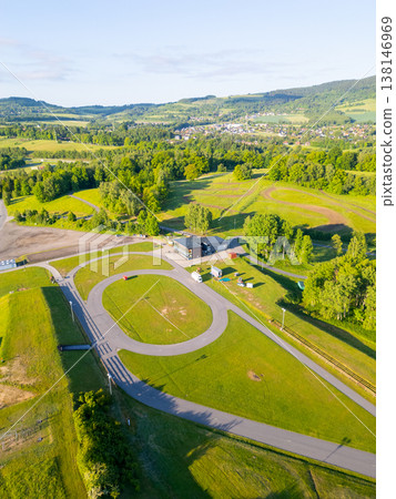 Vesec Sport Area offers space for cross-country skiing in Liberec, Czechia. The location features a variety of trails and beautiful green surroundings. It attracts many outdoor enthusiasts year-round. Vesec Sport Area offers space for cross-country skiing in Liberec, Czechia. The location features a variety of trails and beautiful green surroundings. It attracts many outdoor enthusiasts year-round. 138146969