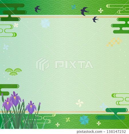 兒童節慶式相框（探戈の節） - 無文字 - 正方形 138147232