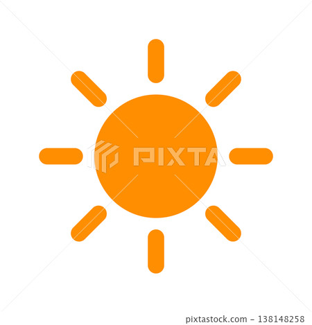 陽光圖標,太陽,天氣預報 陽光圖標,太陽,天氣預報 138148258