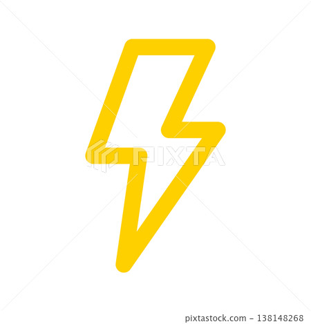 閃電/電力圖示 雷暴 138148268