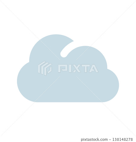 Cloudy icon Cloudy icon 138148278