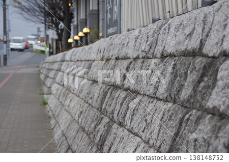 Stone walls and walkways Stone walls and walkways 138148752