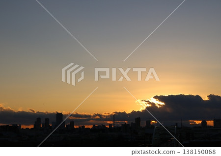 Sky at dusk Sky at dusk 138150068