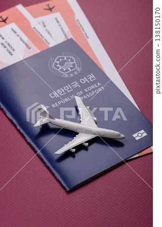 Korea, Korean passport for travel, immigration, or identity verification. Korean passport Korea, Korean passport for travel, immigration, or identity verification. Korean passport 138150170