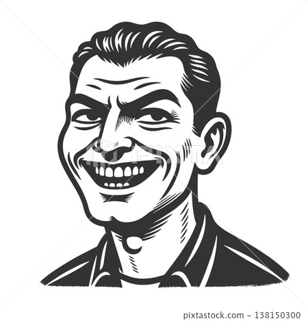 Smirking Man Face Internet Troll raster Smirking Man Face Internet Troll raster 138150300