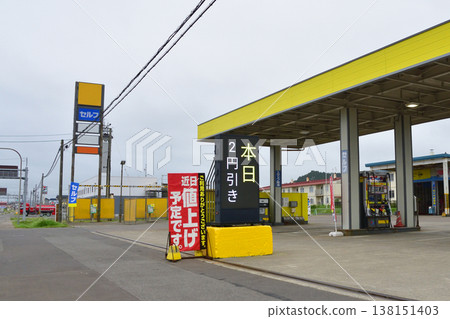 Gas stations with fluctuating prices Gas stations with fluctuating prices 138151403