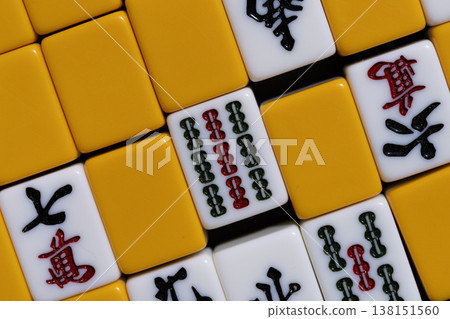 Mah-jong tiles 138151560