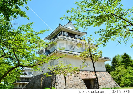 Nagaoka Castle in the fresh greenery Nagaoka Castle in the fresh greenery 138151876