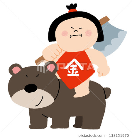 金太郎騎熊 金太郎騎熊 138151970