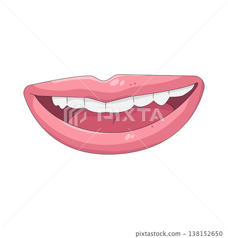 Illustration of human mouth Illustration of human mouth 138152650