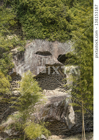 Takaike's Insect-Eaten Rock (a nationally designated natural monument) 138153167